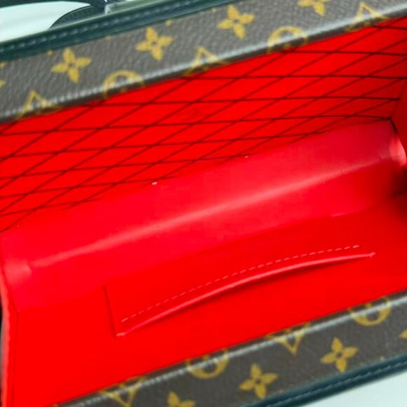 Louis Vuitton Monogram Canvas Limited Edition Soft Trunk Shoulder Bag - Picture 10 of 11